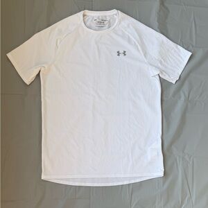 Under Armour Men's Short Sleeve White Tee